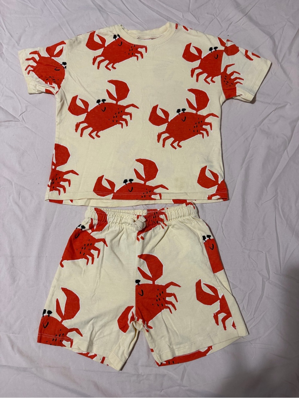 Kids Crab Two Piece Set